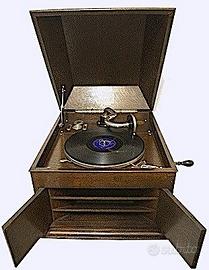 grammofono inglese HMV n. 9