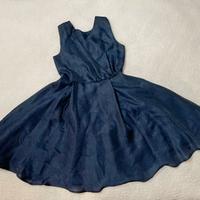 Abito Elegante Donna Blu XS