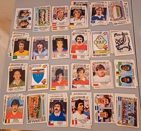Lotto figurine panini spagna 82