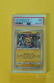 Mischievous Pichu 214/S-P Graniph Promo PSA 9 Mint