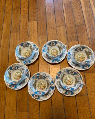 Set 6 tazze da tè Foley Bone China Broadway