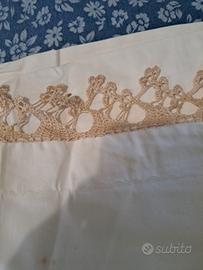 lenzuolo matrimoniale con federe