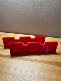 Coppia supporti batterie Einhell 18V in PETG