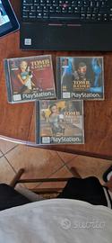 Lotto 3 giochi tomb raider ps1