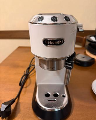 Macchina Caffè De'Longhi Dedica Bianca