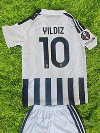 maglia yildiz 2026 27 kit juventus + patch europa
