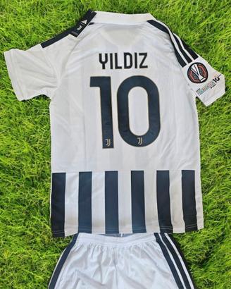 maglia yildiz 2026 27 kit juventus + patch europa