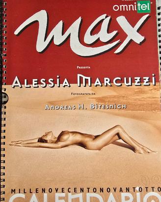 Calendario Max 1998 Alessia Marcuzzi