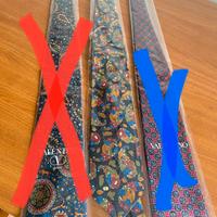 Cravatta seta Valentino vintage