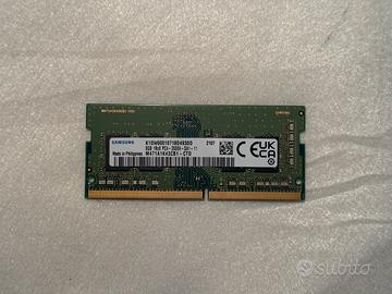 Modulo RAM SAMSUNG DDR4 8gb 2666Mhz