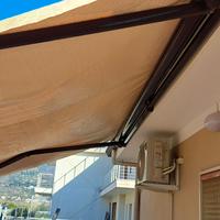 tenda da sole con motore elettrico