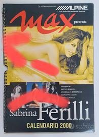 calendario max Sabrina Ferilli anno 2000 