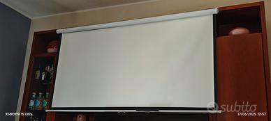 telo per videoproiettore nuovo 