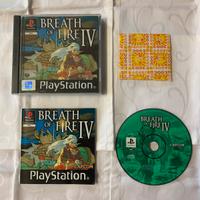 Breath Of Fire IV BOF PlayStation 1 PSX PAL Raro