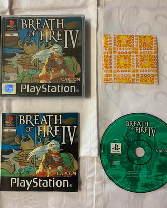 Breath Of Fire IV BOF PlayStation 1 PSX PAL Raro