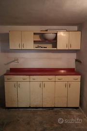 Mobile da cucina fine anni '50