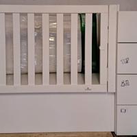 Cameretta Alondra: da culla a letto + scrivania