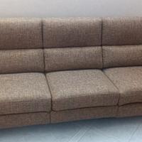 Divano con doppia seduta reclinabile 