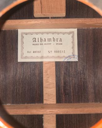 Alhambra mod Artist num 000181