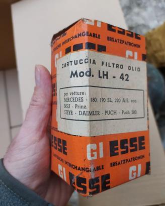 Filtro aria olio gasolio epoca originale VARI