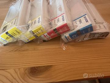 STOCK da 5 Inchiostro Epson 79XL NUOVE