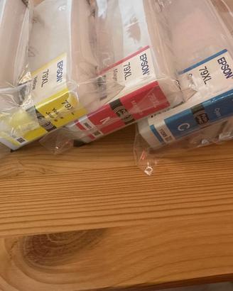 STOCK da 5 Inchiostro Epson 79XL NUOVE