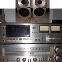 HI-FI  technics SA-400 + Deck 615 + casse SB-F2