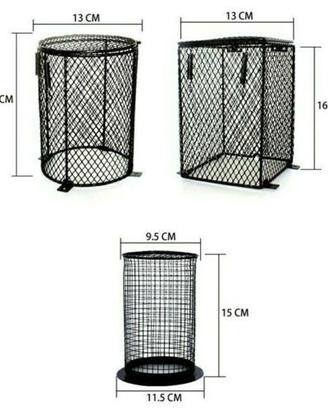 Griglia protez. lampada anti-scottatura (3 mod.)