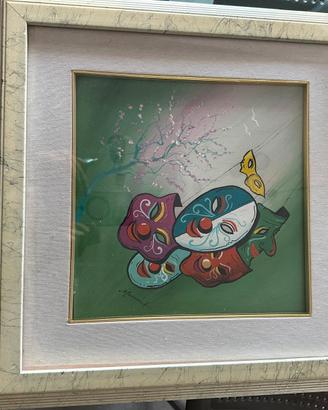 Opera d'Arte Originale: Angelo Manini - "Maschere"