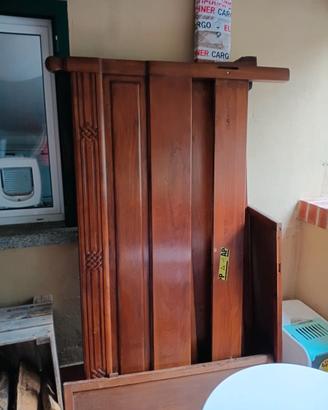 LETTO MATRIMONIALE IN LEGNO ARTIGIANO TOSCANO