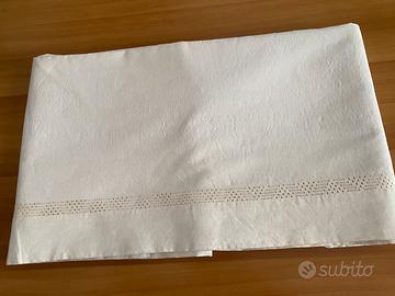 Lenzuolo sopra matrimoniale cotone 233x260