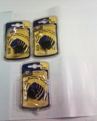 Adattatore HiGrade.3 pezzi.Spina jack.2 prese jack