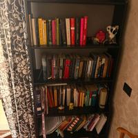Libreria IKEA BILLY - Marrone-Nero 5 ripiani
