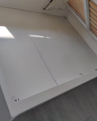 Letto Contenitore MALM IKEA160x200Materasso mensol