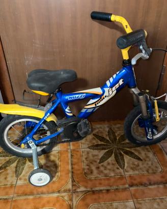 Bicicletta con rotelle nuzza