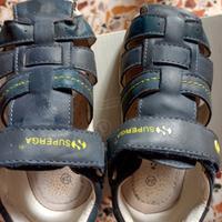 scarpe sandali bambino taglia 24 Superga 