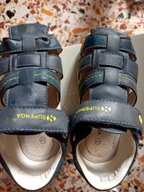 scarpe sandali bambino taglia 24 Superga 