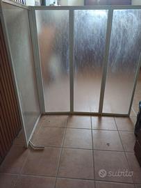 BOX DOCCIA PIEGHEVOLE PER VASCA