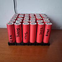 batterie litio 18650 sanyo da 3400