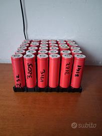 batterie litio 18650 sanyo da 3400