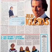 Rivista " I POSTER TUTTO TUTTO " di Julio Iglesias