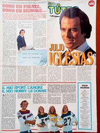 Rivista " I POSTER TUTTO TUTTO " di Julio Iglesias