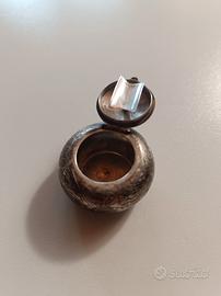 posacenere portatile argento