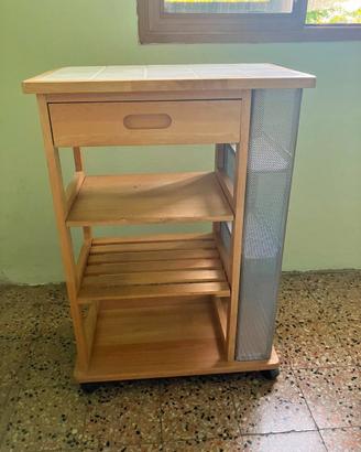 Carrello cucina salvaspazio