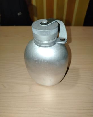 Borraccia e Tazza da gavetta in alluminio militare