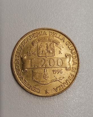 200 Lire Centenario della Guardia di Finanza
