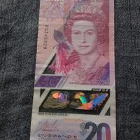 Banconota Regina Elisabetta