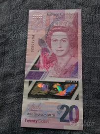 Banconota Regina Elisabetta