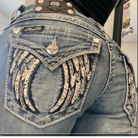 Jeans blu e blu scuro da donna