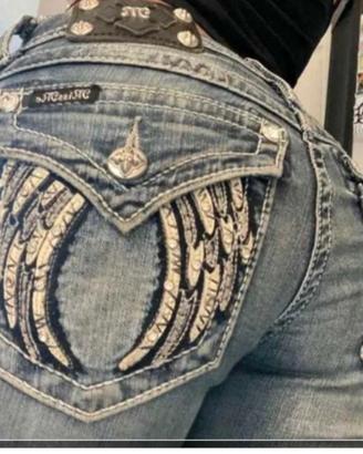Jeans blu e blu scuro da donna